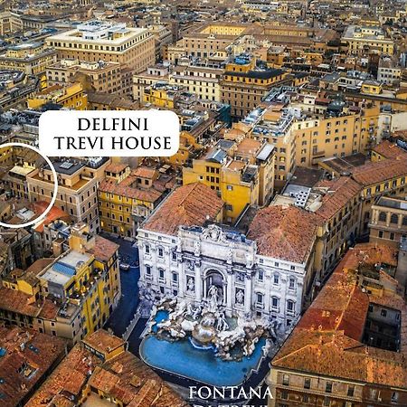 Delfini Trevi House Hotell Rom Exteriör bild
