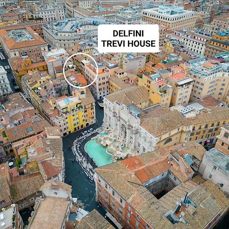 Delfini Trevi House Hotell Rom Exteriör bild